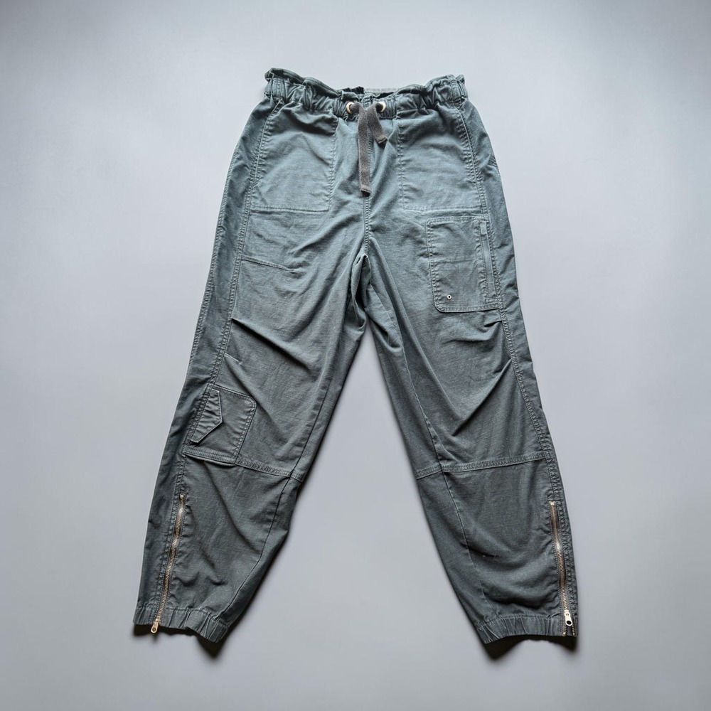 FP Movement Free People Spring Trekker Cargo Pants Black Large Utility Gorpcore